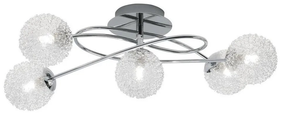 Reality - Prisadený luster WIRE 5xG9/28W/230V LX0518