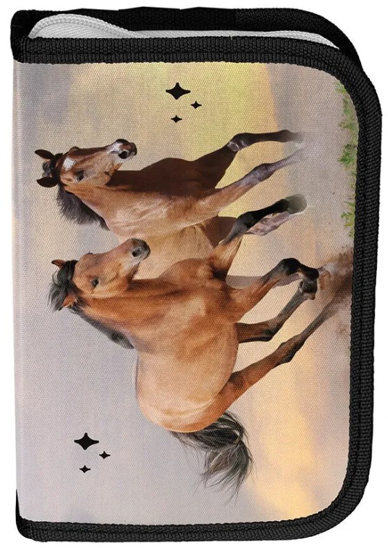 Aktovka do školy pre dievčatá – 3-dielny set - Lovely Horses