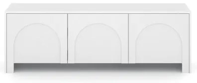 Televízny stolík NIO biely