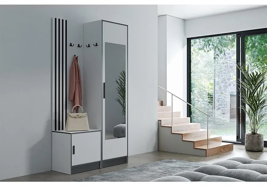 Predsieňový nábytok Roj Plus 11 biely