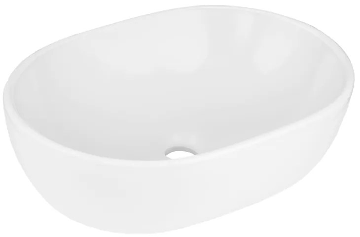 Gamma Pino, umývadlo na dosku 480x350x130 mm, biela lesklá, GMA-UC-PINO