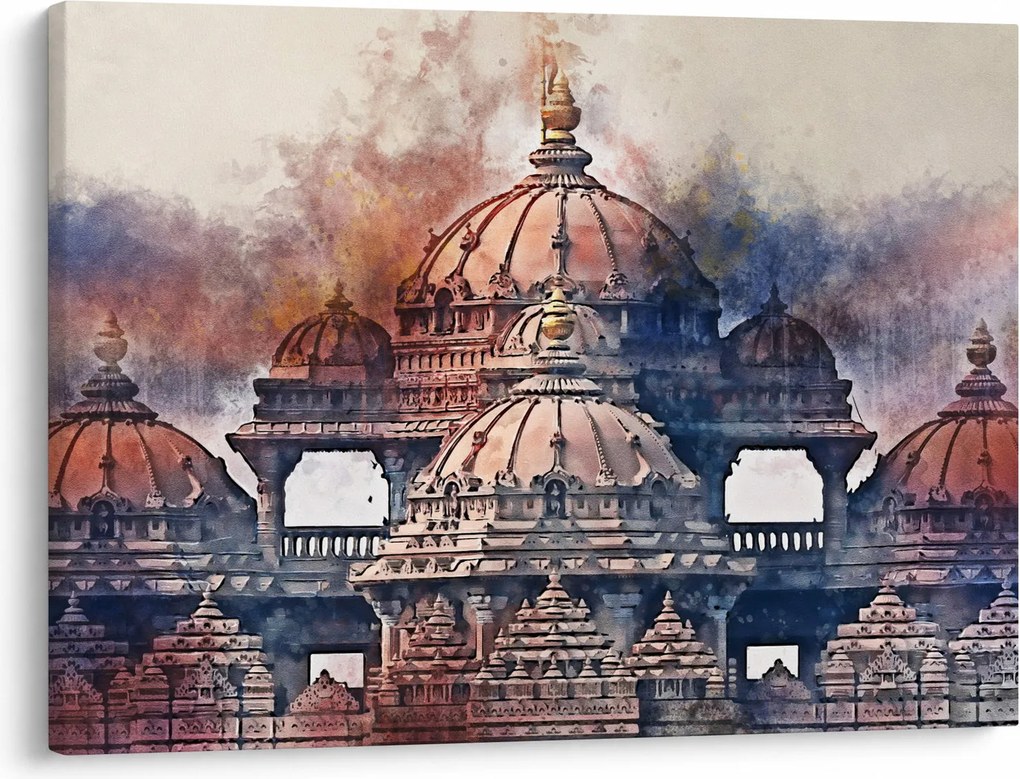 Obraz - Akshardham, Nové Dílií, India (70x50 cm)