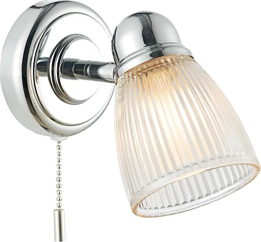 Där Lighting CED0738 - Kúpeľňové nástenné svietidlo CEDRIC 1xG9/25W/230V IP44 chróm