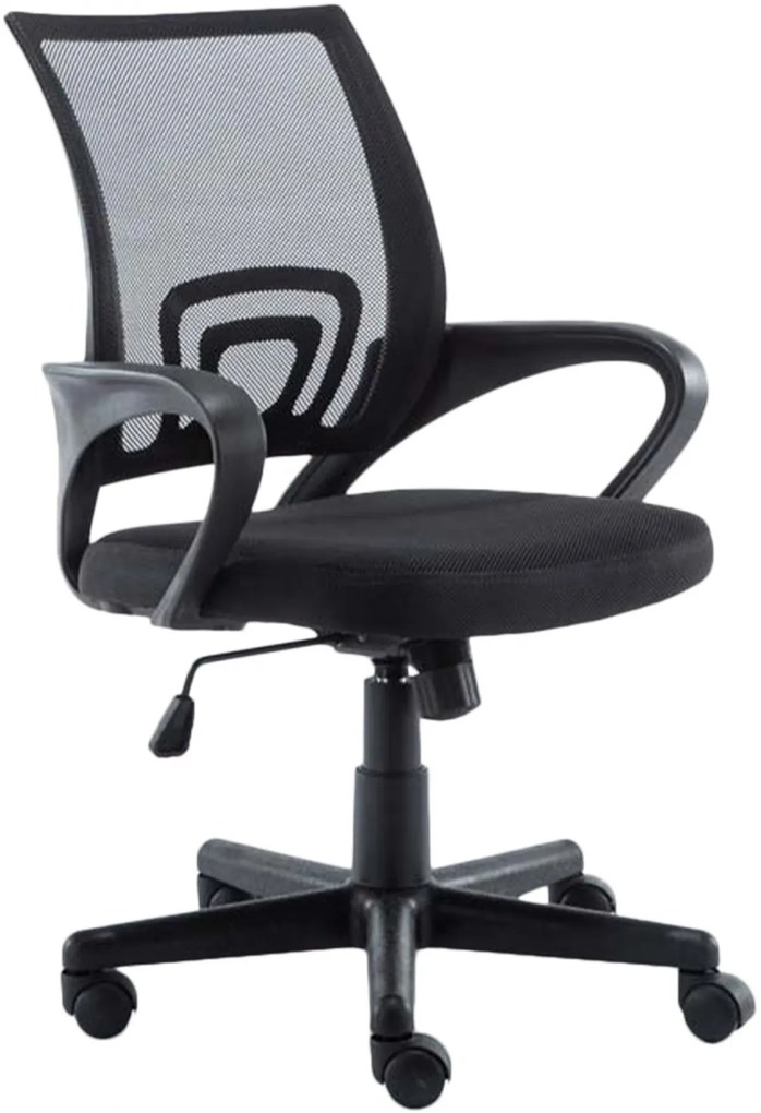 Design-Shop Kancelárska stolička DS37499 - Čierna