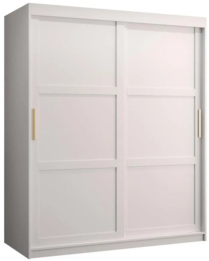 Skriňa Amiro 1 150 biely/biely