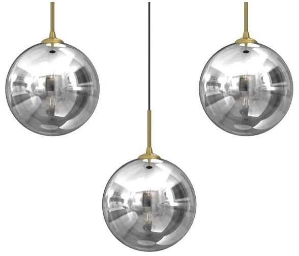 Luster na lanku REFLEX 3xE14/40W/230V