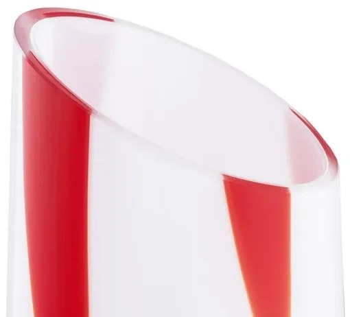 Argon 7042 - Stojacia lampa POLONIA 2xE27/15W/230V biela/červená