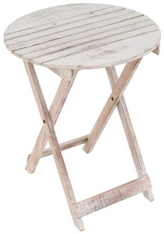 Divero 64016 Sklopný stôl, opálený