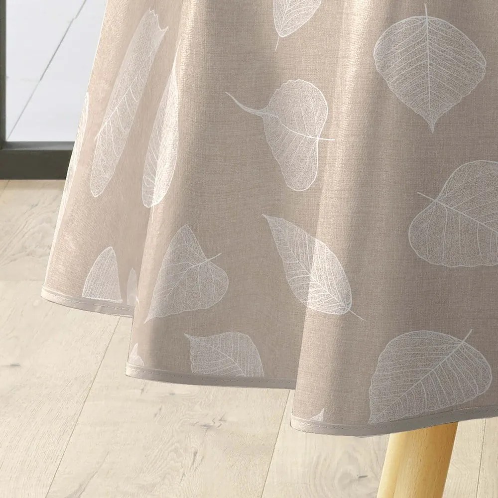 Umývateľný obrus ø 160 cm Feuillys – douceur d'intérieur