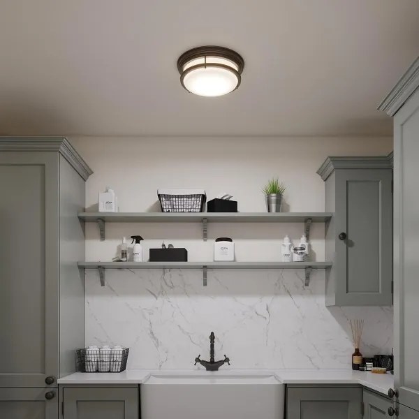 Hinkley HK-HADLEY-F-OZ-Kúpeľňové stropné svietidlo HADLEY 3xE27/40W/230V IP44 bronz