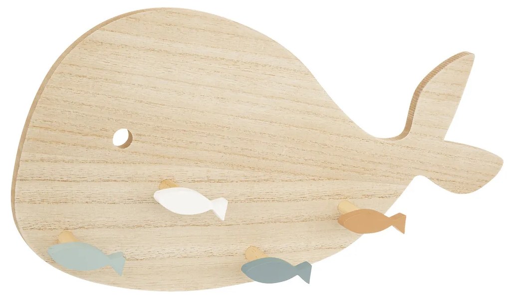 Detský vešiak WHALE