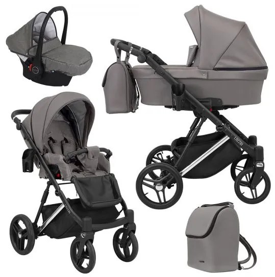 Kočík Kunert Lazzio Premium silver frame 3v1 - 10
