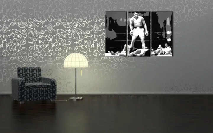 Ručne maľovaný POP Art obraz Muhamad Ali | rôzne rozmery