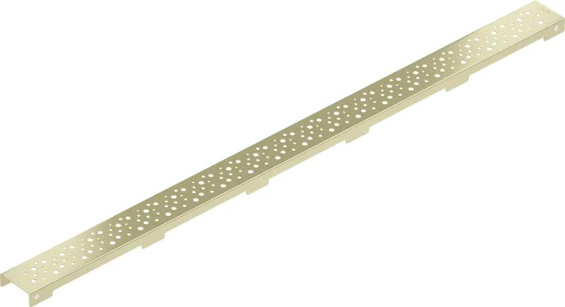 Mexen Flat M12 krytka žľabu 90 cm, zlatá matná, 1A21090