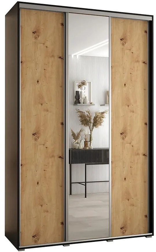 Skriňa 45 Canaris 3 170 čierna/artisan/silver