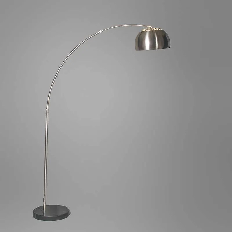 Moderná oblúková lampa z ocele nastaviteľná - Grande