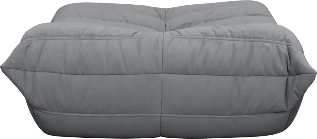 Taburet Nua 86 cm zamat sivý