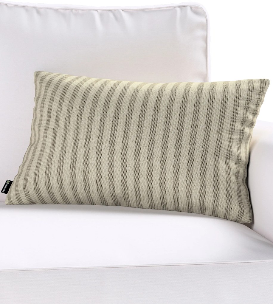 Karin - jednoduchá obliečka, 60x40cm farba produktu béžová látka vonkajšie, zapletaná, vzorované