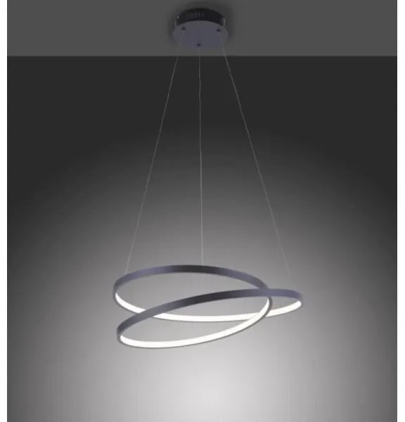 Paul Neuhaus 2472-18 - LED Stmievateľný luster na lanku ROMAN LED/30W/230V čierna