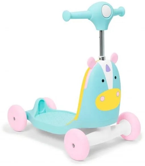 Skip Hop - Odrážadlo 3v1 ZOO jednorožec 3xAAA