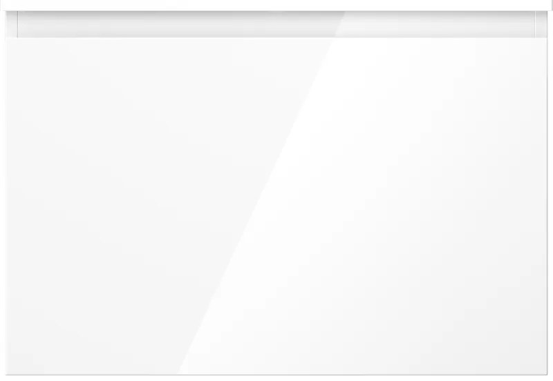 Mexen Orio, kúpeľňová skrinka 70 cm s umývadlom Vela, 1 zásuvka, biela lesklá, 91A10-07047-1-BF00-W23M00