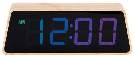 Karlsson 5931 dizajnový LED budík/hodiny 19 cm