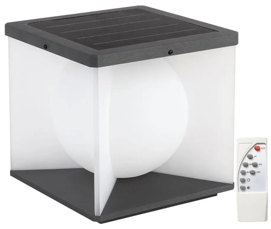 LED Solárne nástenné svietidlo LED/3W/3,7V IP65 3000K