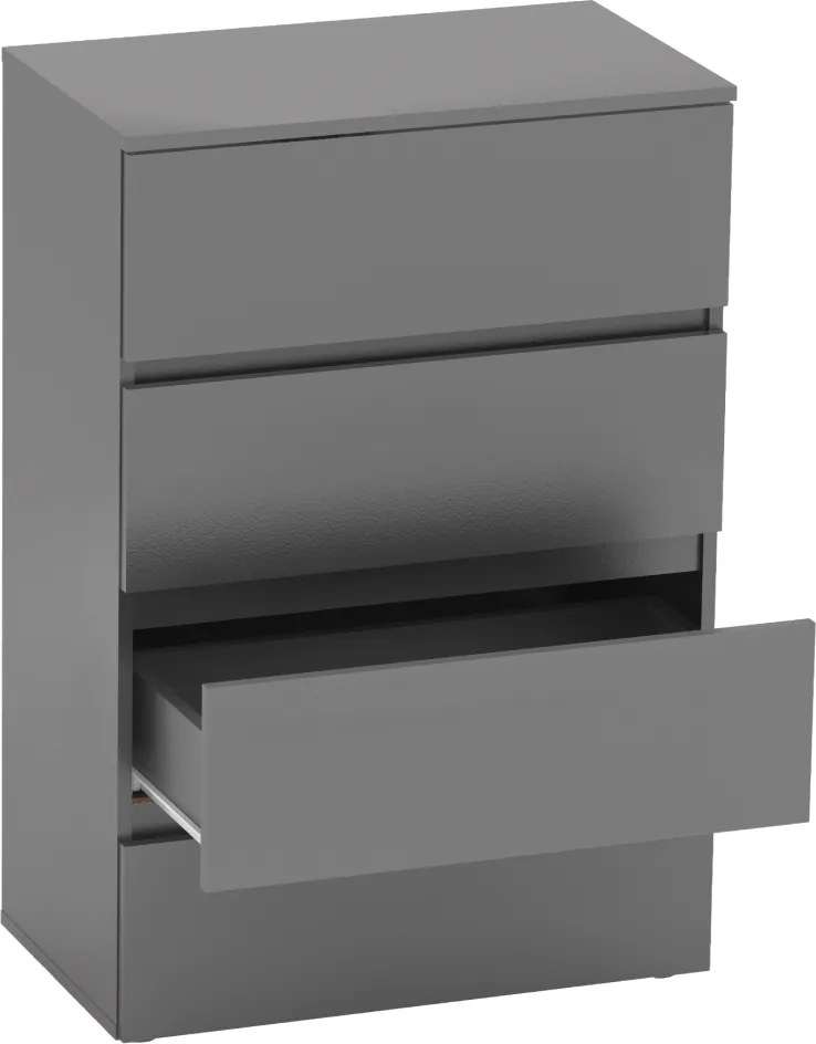 Komoda PARMAD, grafitová