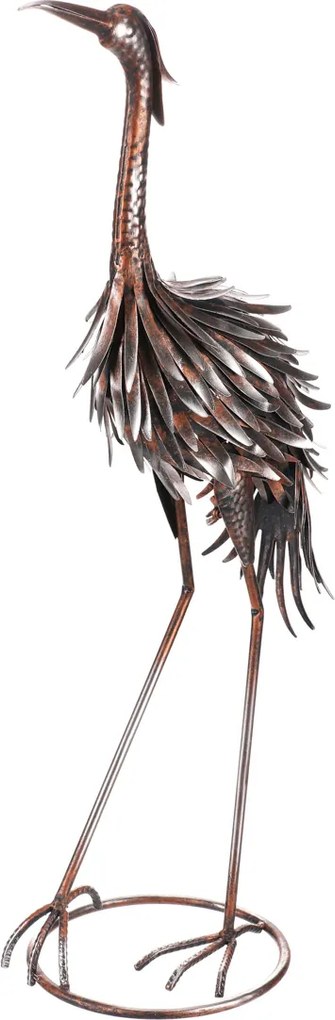 Volavka 70 cm - kovová záhradná dekorácia