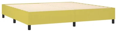 vidaXL Boxspring posteľ s matracom svetlozelená 200x200 cm látka-