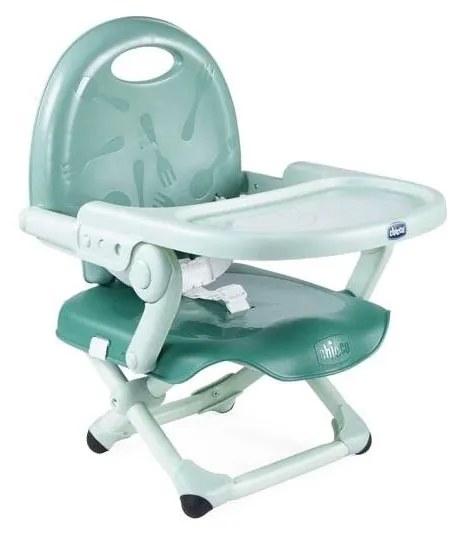 Chicco - Detský prenosný podsedák na stoličku POCKET SNACK tyrkysová 79340.0776
