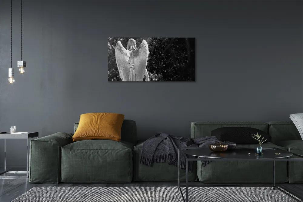 Obraz na plátne Anjel krídla strom 125x50 cm