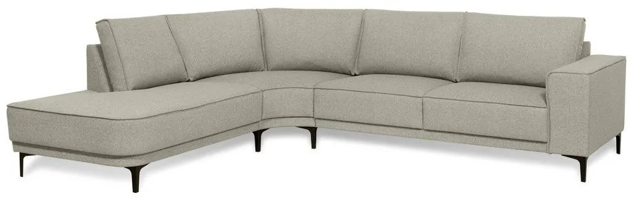 Svetlosivá rohová pohovka (ľavý roh) Copenhagen – Scandic