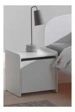 Biely detský nočný stolík Vipack Kiddy