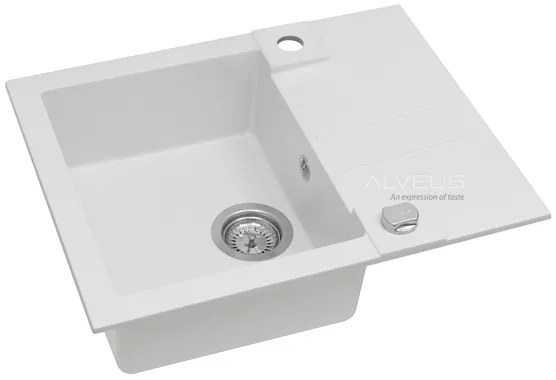 ALVEUS CZ ROCK 30 G- 11 bílá (595x475mm)+ pop- up sifon