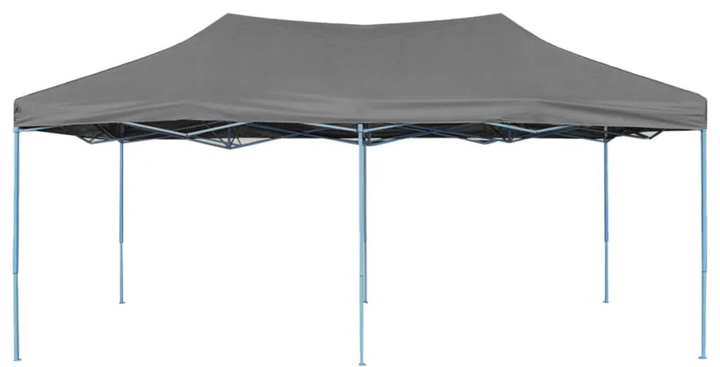 vidaXL Skladací párty stan 3x6 m antracitový