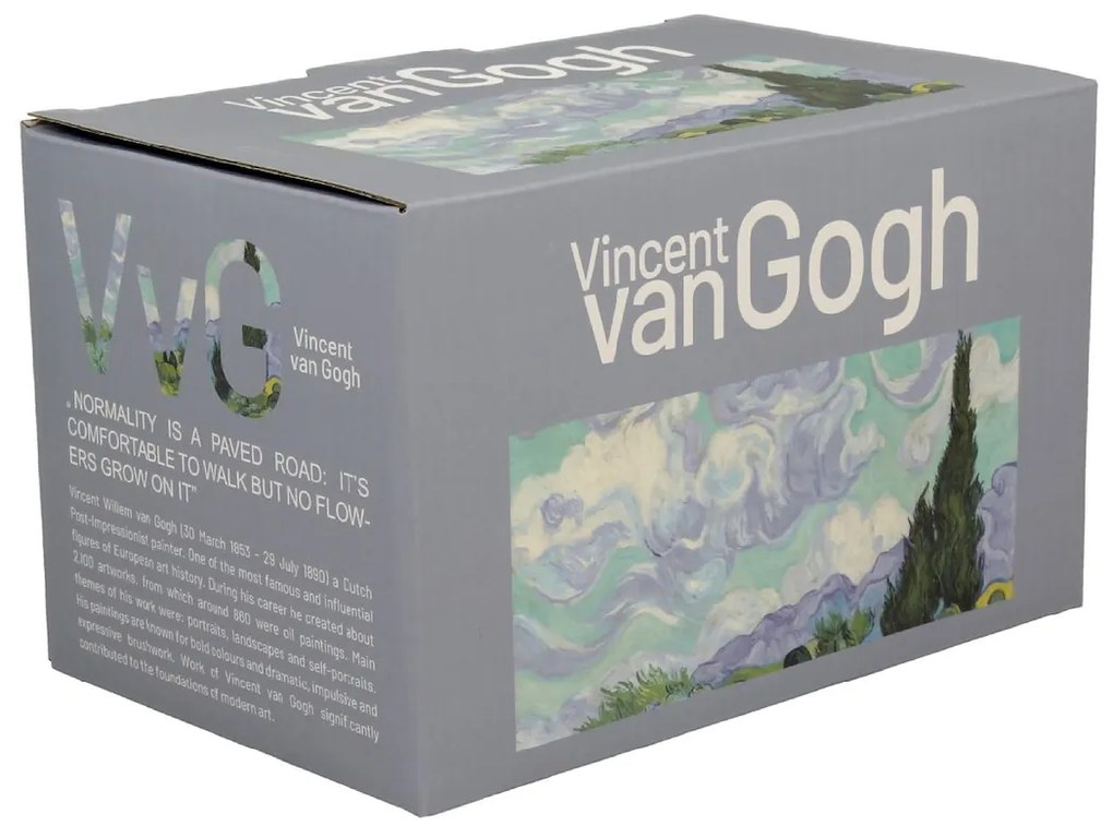 Duo Porcelánový hrnček Van Gogh Wheat Field 350 ml sada 2ks