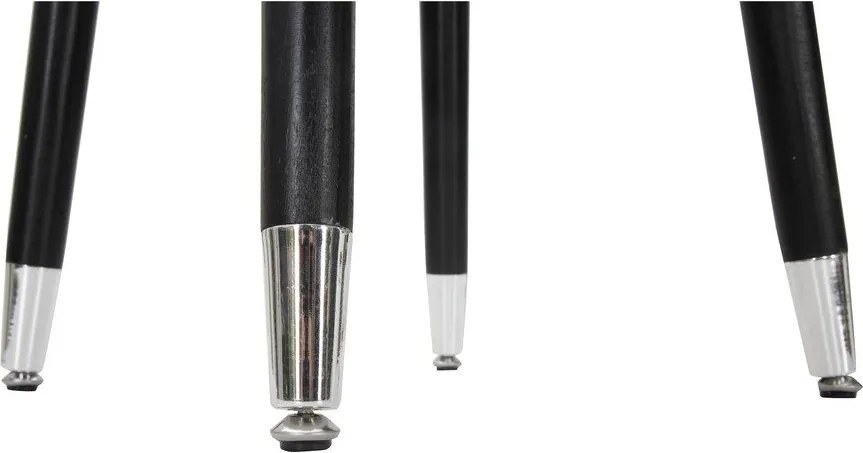 Sivá čalúnená barová stolička (výška sedadla 74 cm) Paris – Mauro Ferretti