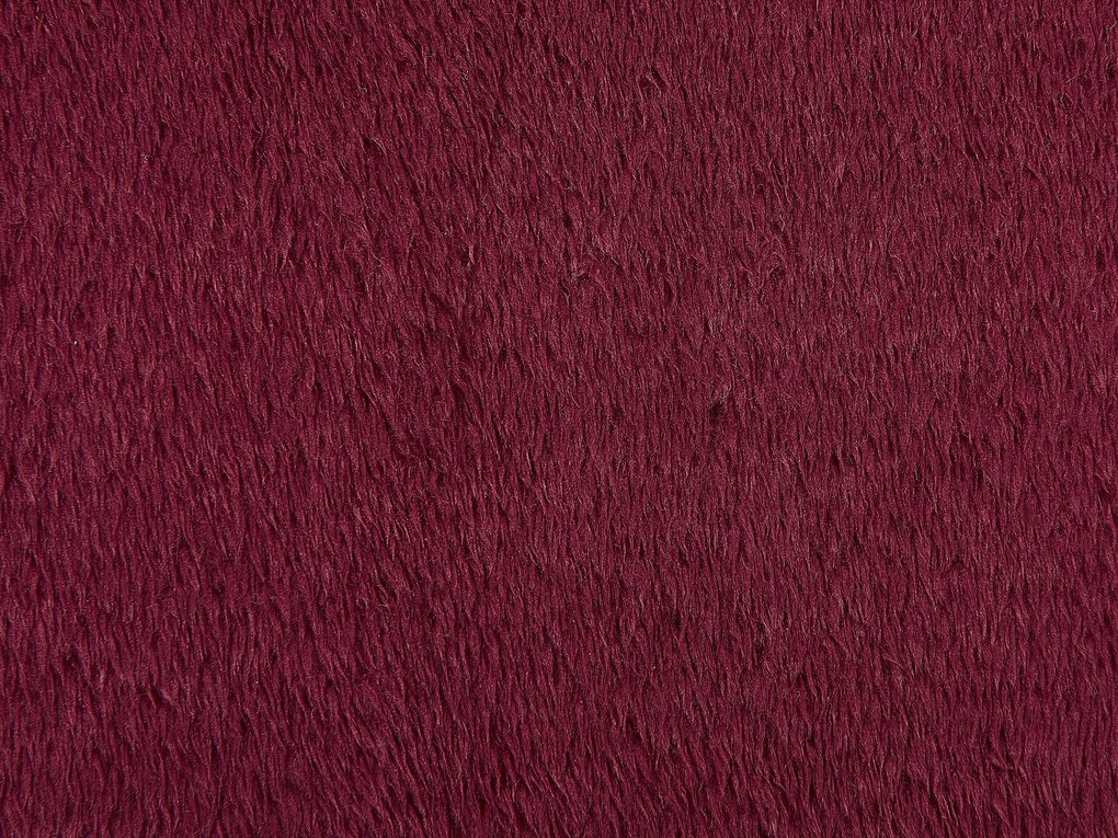 Deka 125 x 150 cm bordová NAMDU Beliani