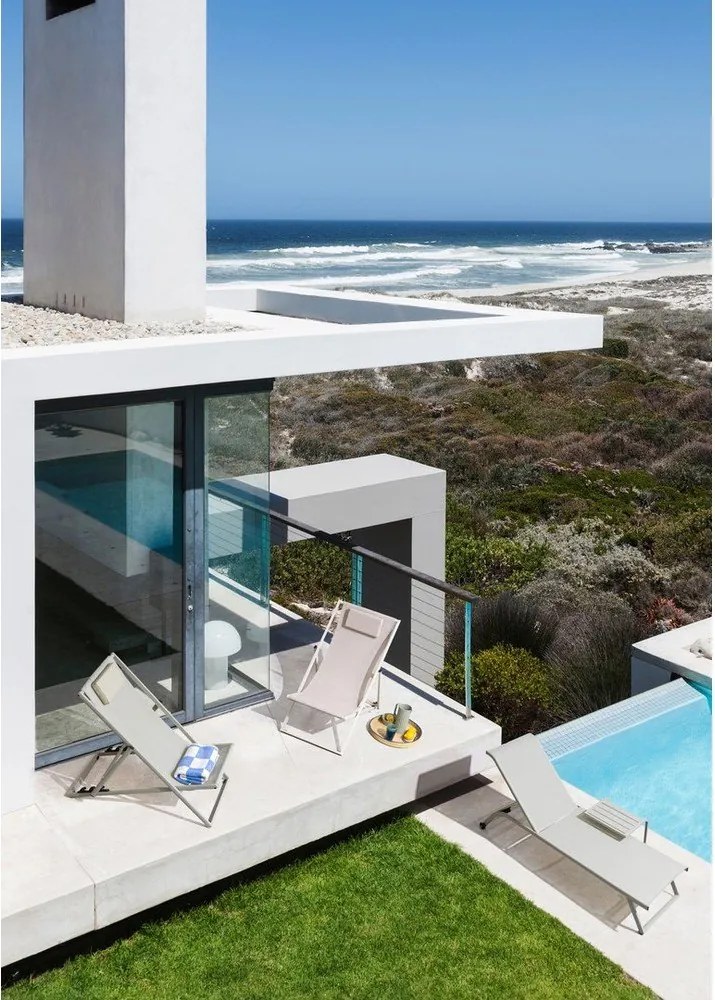 Hliníkový záhradný stolík 40x40 cm Taylor – Bizzotto