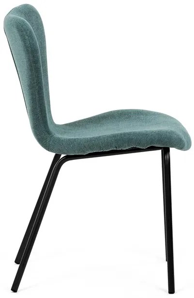 Autronic BONTEC Jedálenská stolička, modrá, látka, CT-S8010 BLUE2 Farba: Modrá