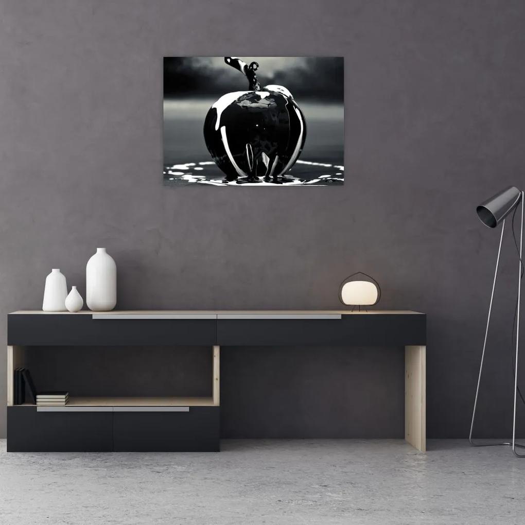 Obraz čierneho jablká (70x50 cm)