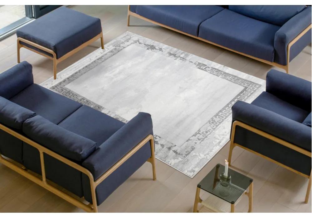 Kusový koberec Tasura striebornosivý 200x290cm