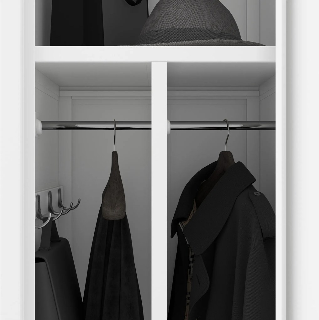 Kovová pracovná skriňa KACPER 1 Plus 400 x 1800 x 500 mm