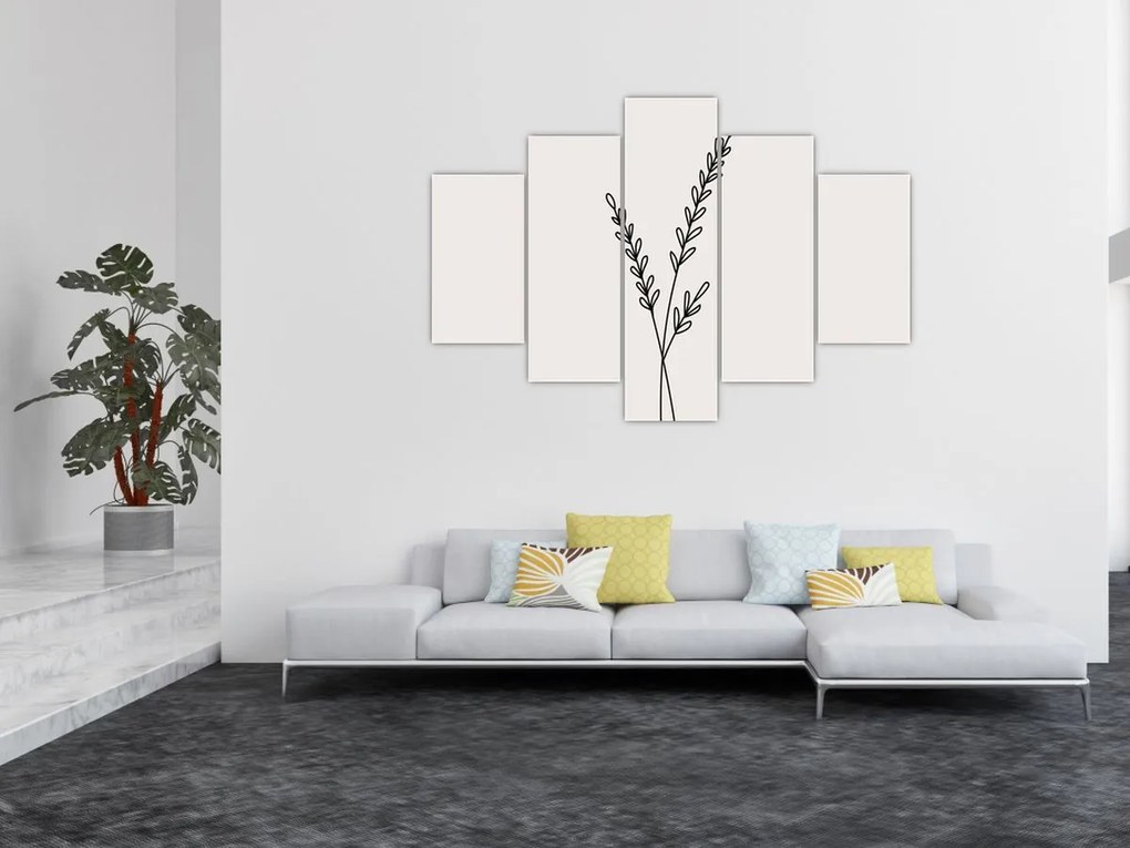Obraz - Lúčny kvet N⁰2 (150x105 cm)
