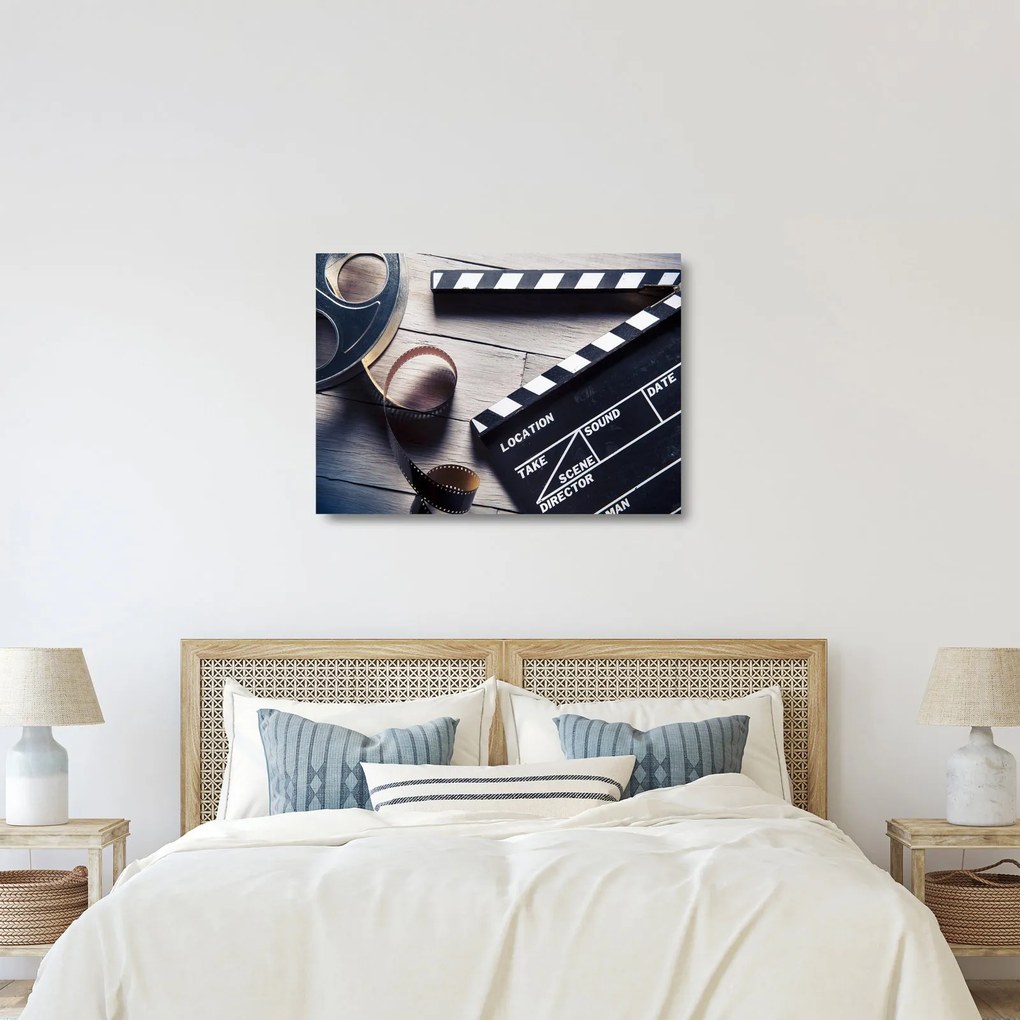 Sklenený obraz - Film (70x50 cm)