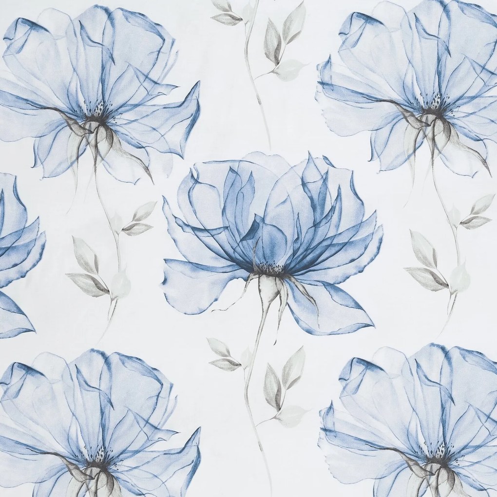 SATÉNOVÉ OBLIEČKY SPRING34 200X220 CM, 2 KS 70X80 CM KVETY