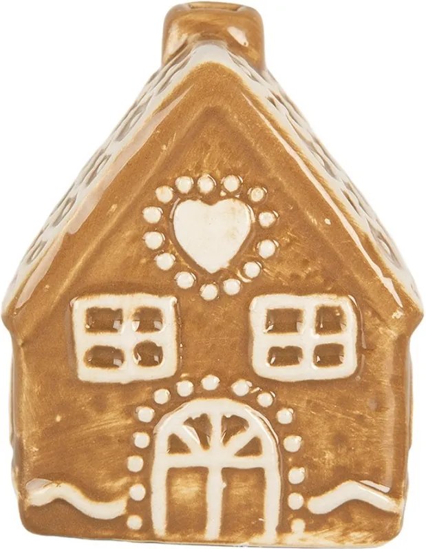 Dekorácia perníková chalúpka Gingerbread Cott - 6*4*7 cm