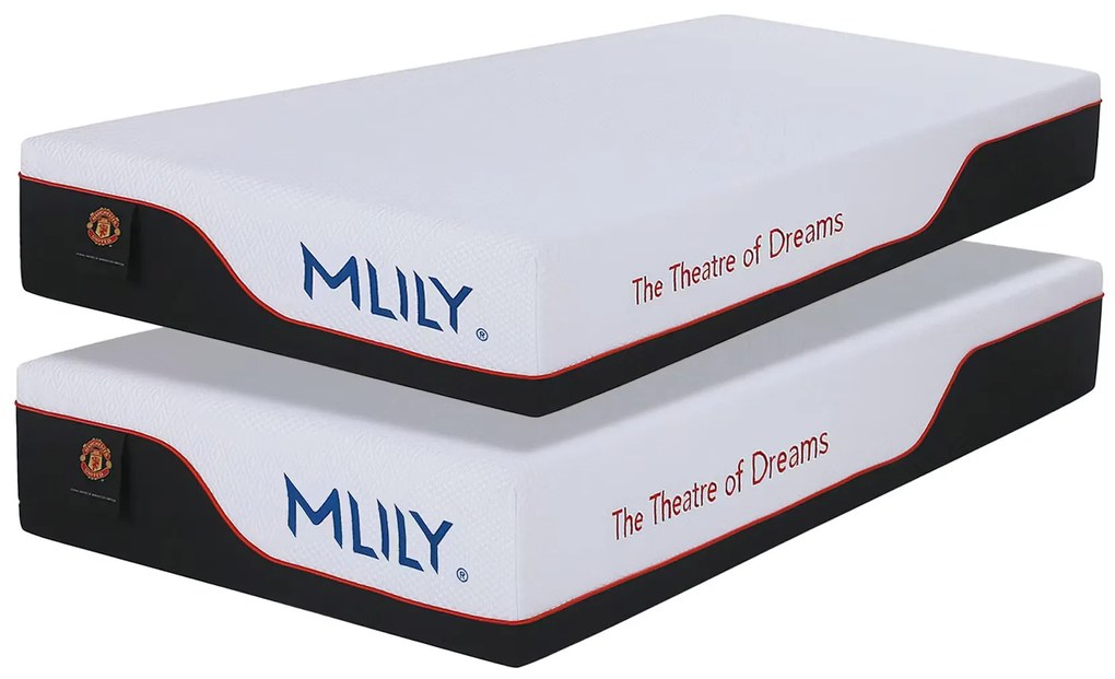 2x MLILY® MATRAC Manchester United SUPREME 90X200