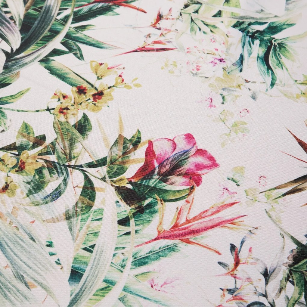 ZÁHRADNÝ VODEODOLNÝ OBRUS GARDEN 85X85 CM KVETY